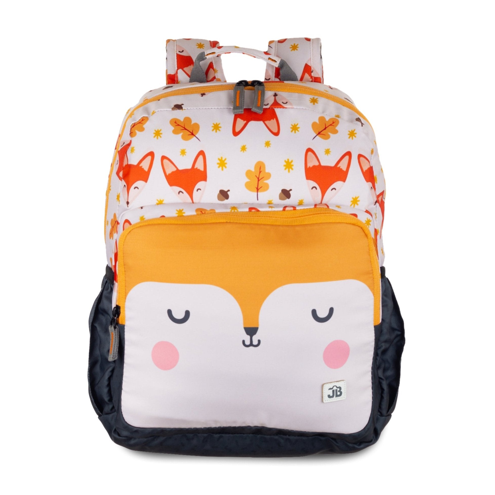 Clever Companion Fox Print Backpack for Kindergarten Kids 2 to 4 years Justbags