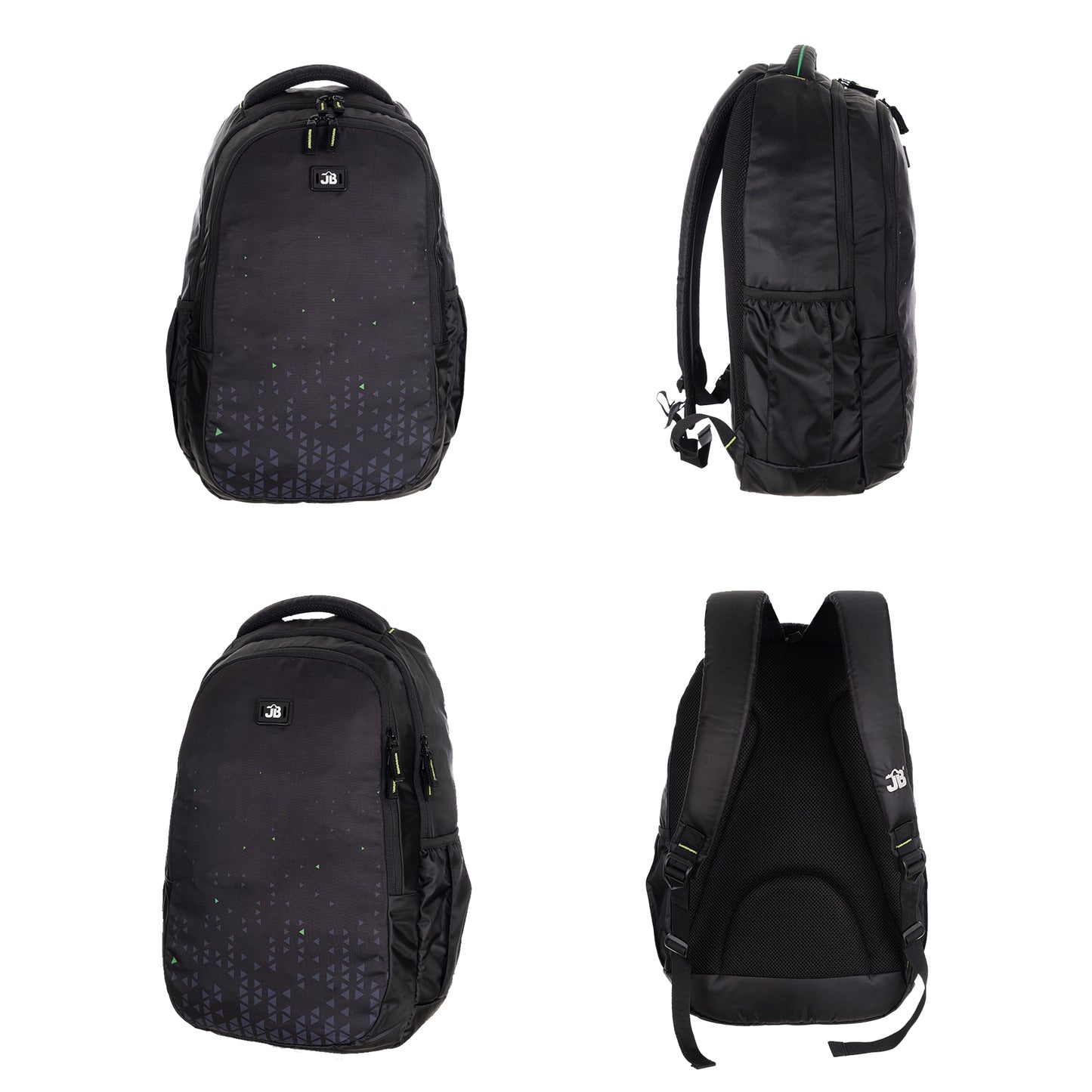 Horizon Unisex Sleek Laptop Backpack (Black)