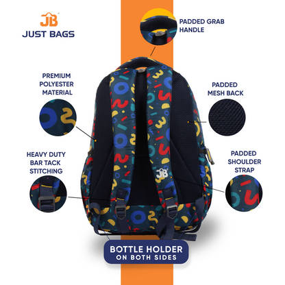 Creative Chaos School Backpack - 17 Inch (Navy)