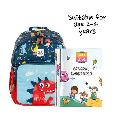 Specious Treasure Colorful Backpack for Kindergarten Kids 2 to 4 years  -15 Inch