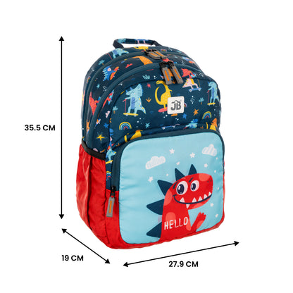 Specious Treasure Colorful Backpack for Kindergarten Kids 2 to 4 years  -15 Inch