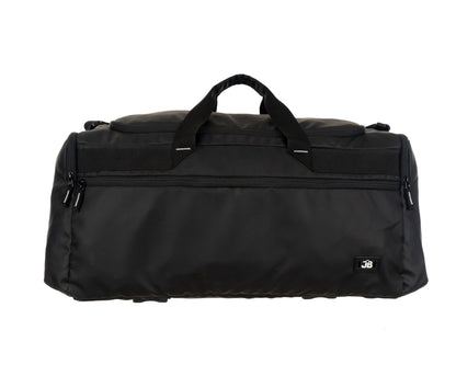 Traveler's Treasure Solid Black Duffle Bag - Length 21 Inches