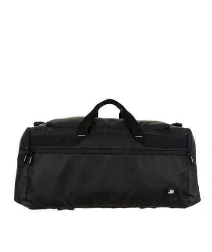 Traveler's Treasure Solid Black Duffle Bag - Length 21 Inches