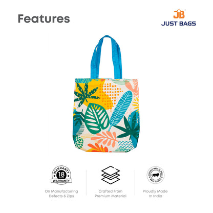 Tropical Cream Classy Multipurpose Tote Bag  for Women - 10L