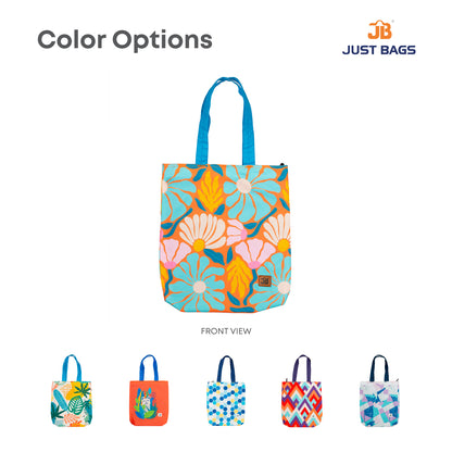 Floral Printed Classy Multipurpose Tote Bag  for Women - 10L