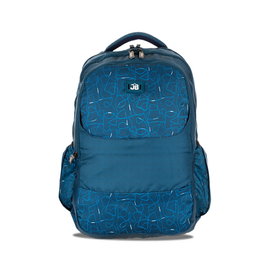 Blue Horizon Printed School/College Backpack for 12 years & above -19 Inch (New Blue)