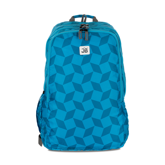 Jet Journey Backpack for Kids aged 9 years and above - 19Inch (Light Blue)