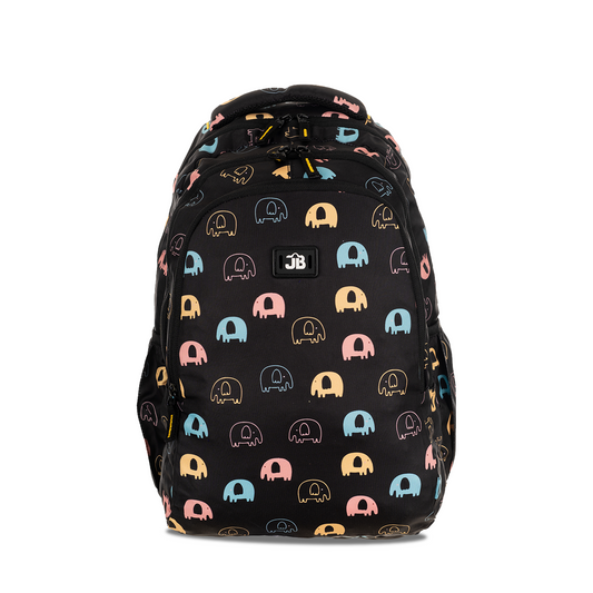 Classic Multicolor School Bag for Playschool Kids aged 1.5 to 4 years -15 Inches (Mammoth Black)