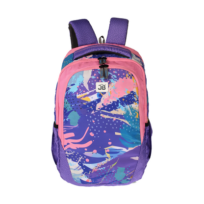 SkyLine Scholar School Backpack for Kids 9 Years & above- 19 Inch Purple