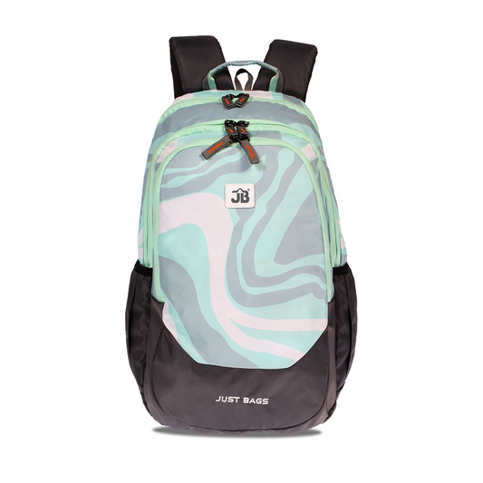 Minty Waves School/College Backpack for 9 years & above  - 19 Inch (Mint)