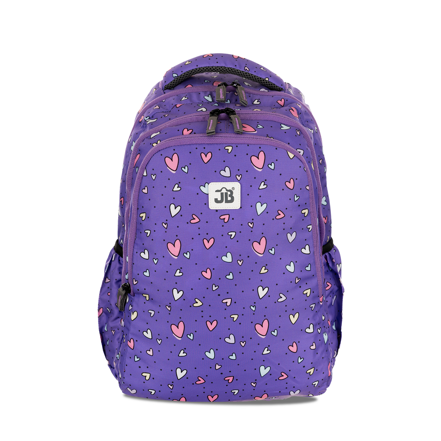 Classic Multicolor School Bag for Kids aged 1.5 to 4 years -15 Inches(Purple)