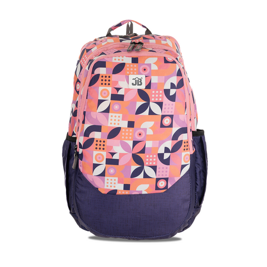 Nautical Fusion School/College Backpack for 9 years & above  - 19 Inch (Pink)