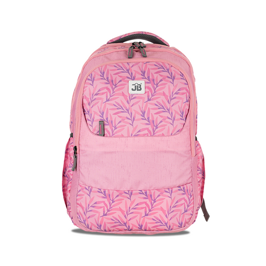 Blush Bloom Printed School/College Backpack for 12 years & above -19 Inch (Pink)