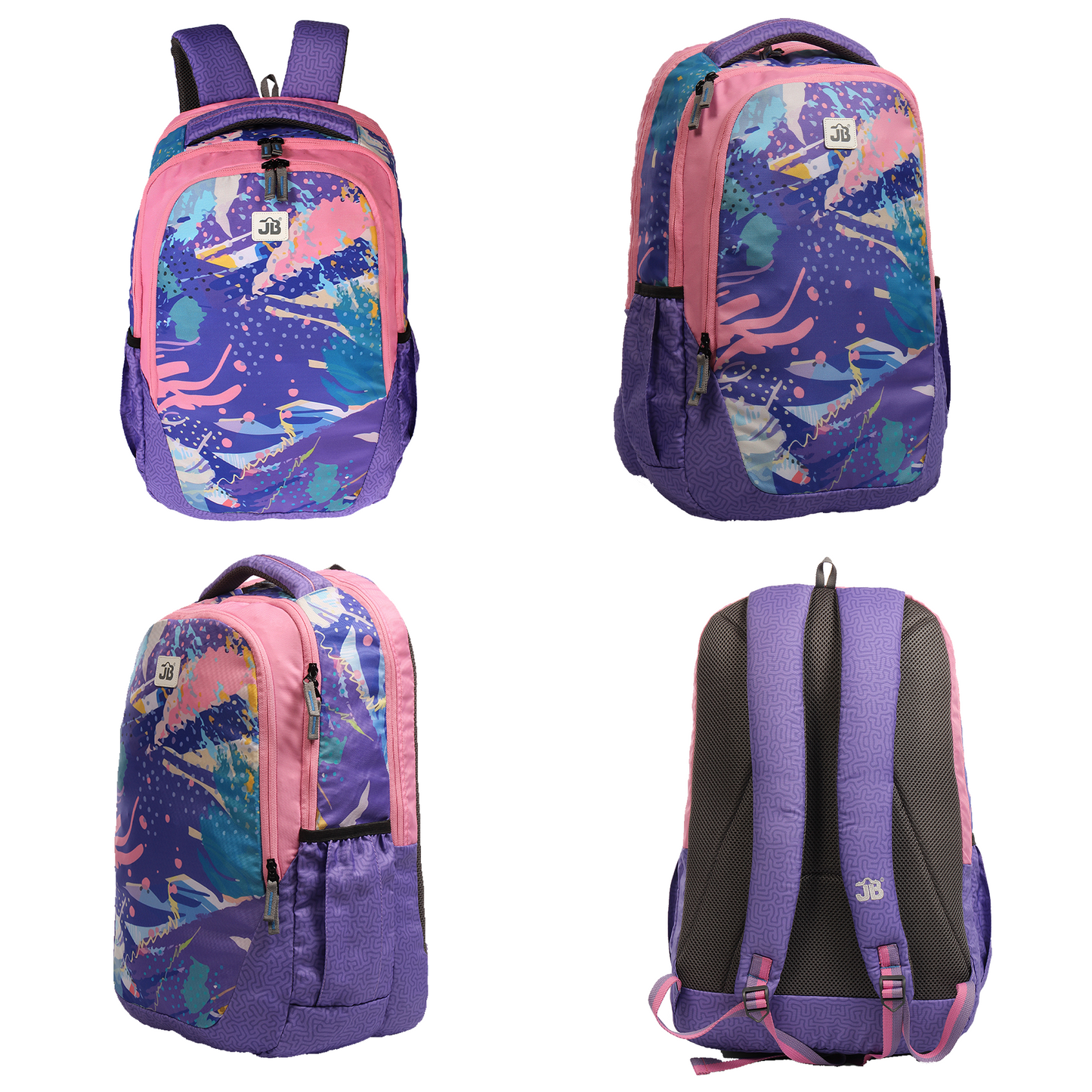 SkyLine Scholar School Backpack for Kids 9 Years & above- 19 Inch Purple