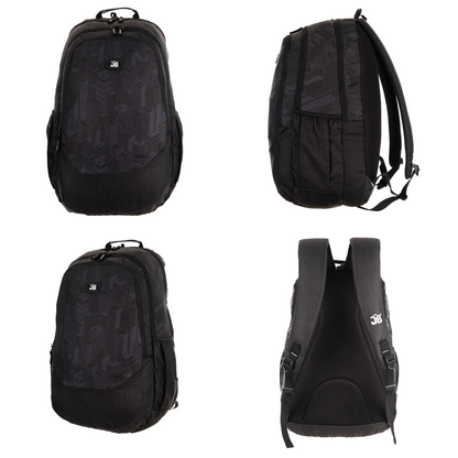 Shadow Trek School/College Backpack - 19 Inch (Black)