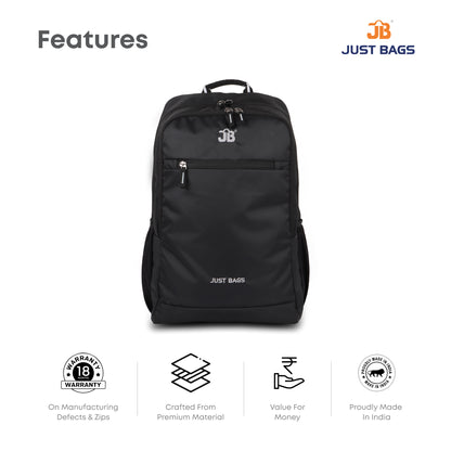 Multifunctional Heavy Duty Laptop Bag -  Black