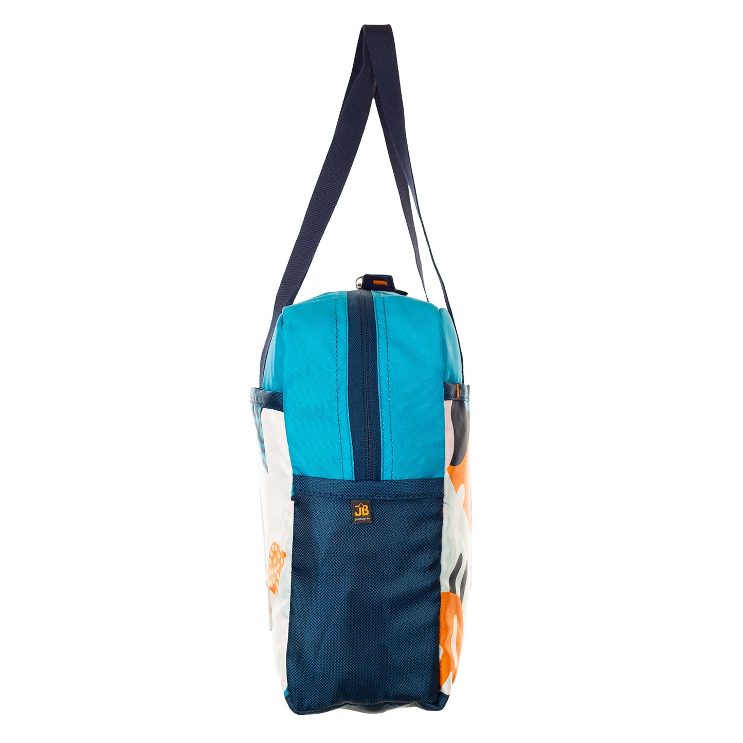 JUSTBAGS TasteTrekker 8Ltrs Insulated Tiffin Bag with Bottle Holder - Light Blue