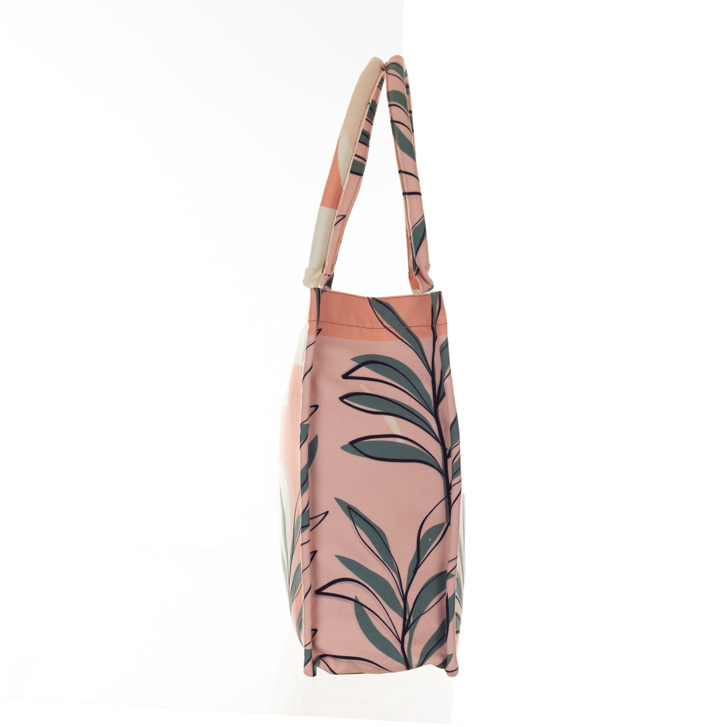 Tropical Printed Classical Touch Minimalistic Tote Bag With Laptop Compartment