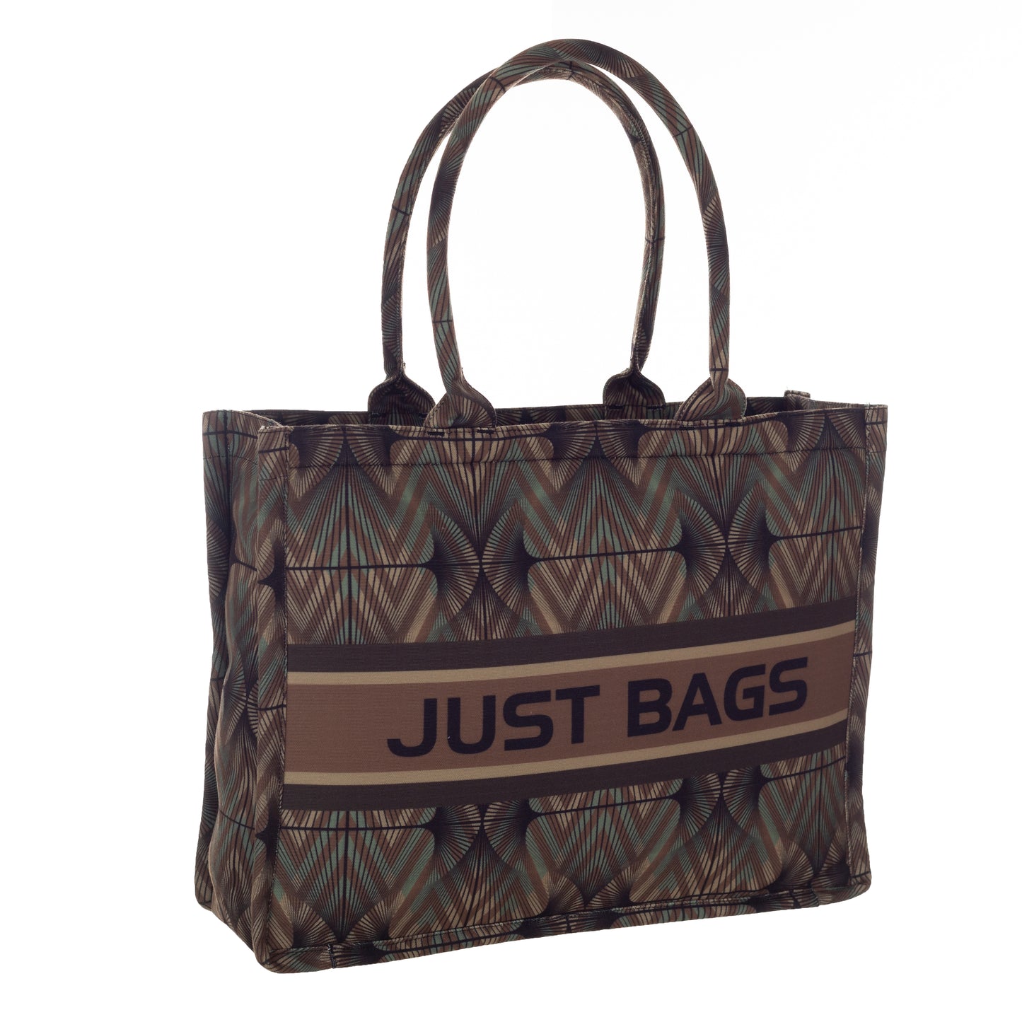 Tropical Printed Classical Touch Minimalistic Tote Bag With Laptop Compartment