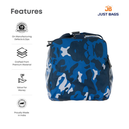 Traveler's Treasure Camouflage Printed Duffle Bag - Length 21 Inches