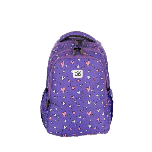 Classic Multicolor School Bag for Kids aged 1.5 to 4 years -15 Inches(Purple)