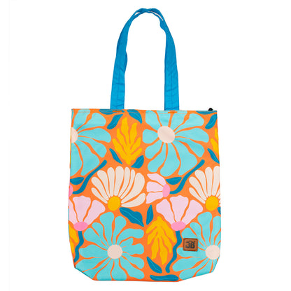 Floral Printed Classy Multipurpose Tote Bag  for Women - 10L