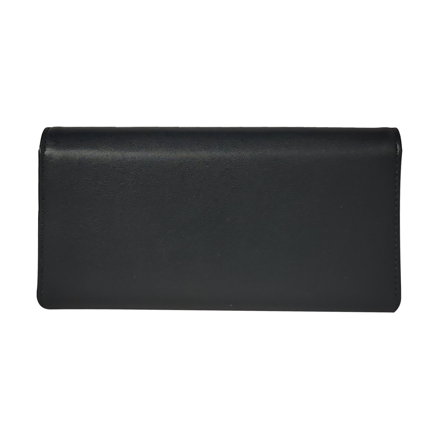 Justbags Women's Classic Style Faux Leather Wallet - Black